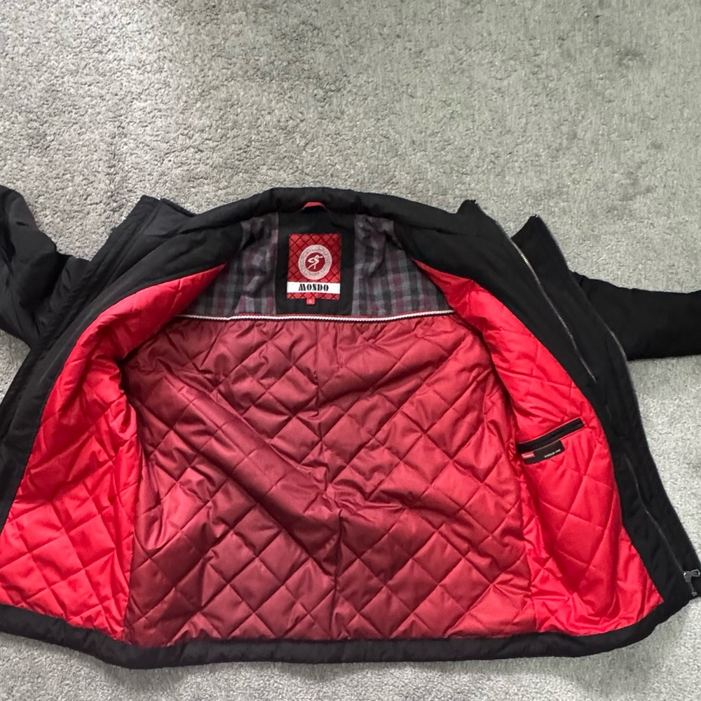 MONDO Black and Red Men's Jacket